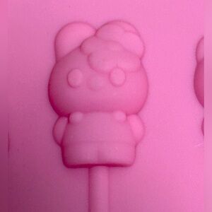 3D bunny cake pop mold